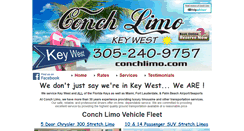 Desktop Screenshot of conchlimo.com